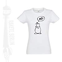 Damen T-Shirt 'Nö - Comicfigur' Baumwolle