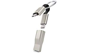VONMÄHLEN High Five Signature – 5in1 Multi Ladekabel als robuster Schlüsselanhänger aus Aluminium – innovatives USB-C, Micro-USB Ladekabel - Kompatibel mit iPhone, Samsung, Huawei etc.