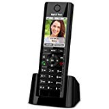 AVM FRITZ!Fon C5 DECT-Komforttelefon (hochwertiges Farbdisplay, HD-Telefonie, Internet-/Komfortdienste, Steuerung FRITZ!Box-Funktionen) schwarz, deutschsprachige Version