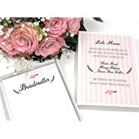 Geschenk Brautmutter - Stofftaschentuch für Freudentränen
