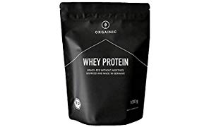 ORGAINIC Bio Vanilla Whey Protein - Bio Zertifiziert - Aus Deutschland - Grasfütterung - 1000g