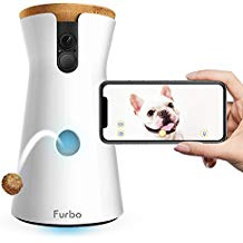 Furbo Hundekamera: Full HD WiFi Haustierkamera mit Leckerli Ausgabe, 2-Wege-Audio und Bell-Alarm (bekannt aus VOX hundkatzemaus)