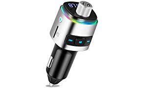 FM Transmitter Auto Bluetooth Kfz Radio Adapter mit Dual USB Ladegerät für Handy