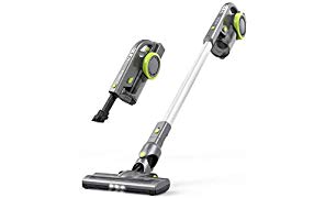 Staubsauger, Vodool Akku Staubsauger, 2 in 1 kabelloser Staubsauger (beutellos, 2200mAh Lithium-Power-Akku), ideal für den Heimgebrauch, schwarz grün