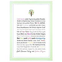 Taufe Geschenk Mädchen: Personalisiertes Bild (A4 Kunstdruck) - personalisierte Taufgeschenke für Taufpaten | Gastgeschenk Patenkind, Geschenke von Paten | Taufgeschenk Baby