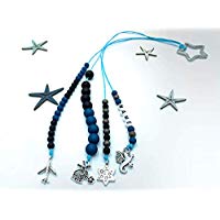 Rechenkette Junge, Rechenkette schwarz petrolblau, Rechenkette Name, Einschulung Junge Geschenk, Schultüte Geschenk