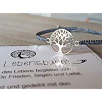 Lebensbaum Armband ⸰ 925 Sterling Silber