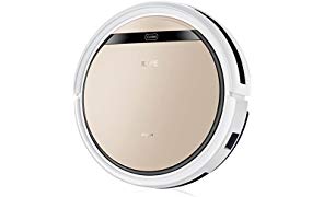ILIFE V5s Pro Saugroboter mit Wischfunktion | automatischer Staubsauger Roboter | 2in1 nass Wischen oder Staubsaugen | für Hartböden | benetzt bis zu 180qm | Fallschutz | beutellos | mit Ladestation