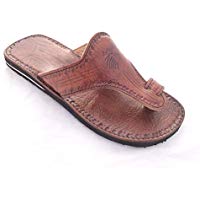 LaRocco Ledersandalen Zehenring Zehentrenner Zehenschlaufe Echtleder Sandalen 29.