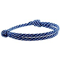 KOMIMAR Surfer Armband DENIM - Schmuck - Surf Armbänder - cool lässiger Surf Style - Freundschaftsarmband - Snowboarder - Skater - Segeln - Geburtstagsgeschenk - Geschenkidee - Handgemacht - Yachting