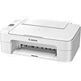 Canon PIXMA TS3151 Farbtintenstrahl-Multifunktionsgerät (Drucken, Scannen, Kopieren, 3,8 cm LCD Anzeige, WLAN, Print App, 4.800 x 1.200 dpi) weiß