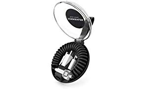 VONMÄHLEN allroundo All-in-One Ladekabel mit 5 Anschlüssen & Spiralkabel in Schwarz - Micro-USB, USB-C - 6in1 Universal Kabel für Handy & mobile Endgeräte - Kompatibel mit iPhone, Samsung, Huawei etc.