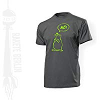 Herren T-Shirt 'Nö - Comicfigur' Baumwolle