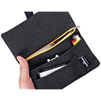 Tabaktasche Tabakbeutel 'Vulcano' - Drehertasche mit Fächern für Filter, Blättchen und Feuerzeug