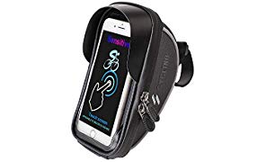 Laxstory Fahrrad Handyhalterung Wasserdicht Fahrradlenkertasche Handy Fahrradhalterung MTB Fahrradtasche andere Edge bis zu 6,4 Zoll Geräte