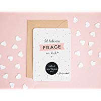 Rubbelkarte Patentante | Willst du meine Patentante sein ? | Geburt, Kindtaufe, Kindtaufegeschenk, Geschenke für Patentante