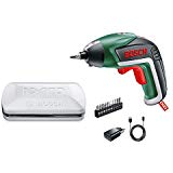 Bosch Home and Garden 06039A8000 IXO Akkuschrauber, 3.6 V, schwarz, grün, rot, Set