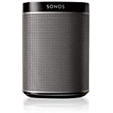 Sonos Play:1 Smart Speaker, schwarz – Kompakter & kraftvoller WLAN Lautsprecher für unbegrenztes Musikstreaming – Feuchtigkeitsbeständiger Multiroom Lautsprecher
