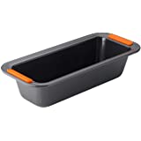 Le Creuset Antihaft Kastenform, Rechteckig, 30 x 11,5 x 7 cm, PFOA-frei, Sauerteigbeständig, Aus Karbonstahl gefertigt, Anthr
