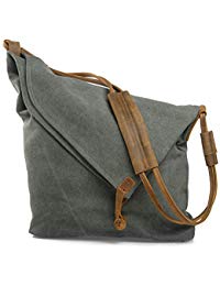 P.KU.VDSL Nordlicht Tasche, Damen Schultertasche Handtasche Canvas Messenger Bag Umhängetasche Crossbag Tasche Mädchen Schultertaschen Bucket Shopper Shoulder bag