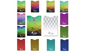 14x RFID Blocking Hüllen Set von 12x Kreditkartenschutz 2x Passport Cover