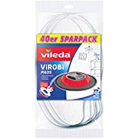 Vileda Virobi Slim Ersatz-Staubpads, 40er Pack