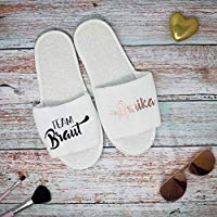 Spa Slipper Hochzeit Junggesellinnenabschied Wellnessgutschein- Für müde Tanzfüße