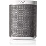 Sonos Play:1 Smart Speaker, weiß – Kompakter & kraftvoller WLAN Lautsprecher für unbegrenztes Musikstreaming – Feuchtigkeitsbeständiger Multiroom Lautsprecher