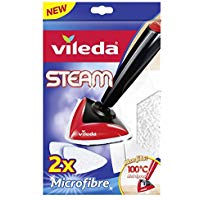 Vileda Ersatzbezug für Steam, Dampfreiniger und 100 Grad Hot Spray, 2x 1 Stück