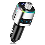 FM Transmitter Auto Bluetooth Kfz Radio Adapter mit Dual USB Ladegerät für Handy