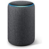 Echo Plus (2. Gen.), mit Premiumklang und integriertem Smart Home-Hub, Anthrazit Stoff