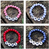 Babyarmband/Kinderarmband „fullpearl“, verschiedene Farben | Geburtsarmband | Namensarmband | Taufarmband | Zwillinge | Babygeschenk | Mamageschenk | personalisiert | newborn | VERSAND KOSTENLOS ❤️️