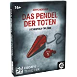 Game Factory 646256 50 Clues-Das Pendel der Toten, Escape-Thriller zum Mitspielen und Rätseln, Exitgame, Rätselspiel…