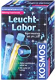 Kosmos 657581 Leucht-Labor, mit UV-Lampe und Reagenzgläser, Experimentierset für Kinder ab 8 Jahre