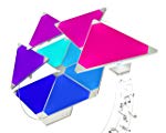 nanoleaf Light Panels Rhythm Starter Kit - 15x Modulare Smarte LED mit Sound Modul, App Steuerung [16 Millionen Farben...