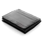JAIMIE JACOBS Flap Boy mit Gravur - Das Original - Magischer Geldbeutel mit Münzfach RFID-Schutz Geschenk Herren echtes...