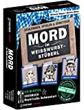 Gmeiner Verlag 581611 Mord Im WeißwursTSTüberl Kartenspiel: schlemmen, spielen & ermitteln (Krimispiele im GMEINER…
