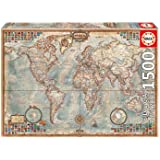 Educa 16005 - Politische Weltkarte, 1500 Teile Puzzle