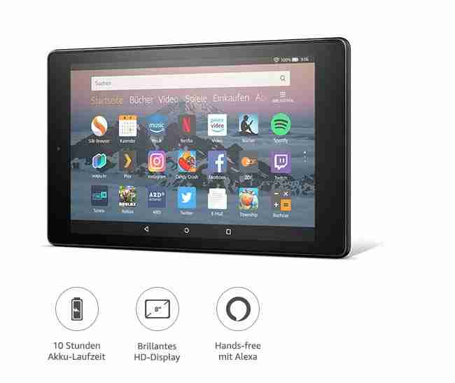Das neue Fire HD 8 Hands-free mit Alexa
