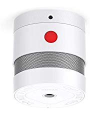 HEIMAN Mini Rauchmelder Feuermelder mit 10 Jahren Batterielaufzeit EN14604 Zertifizierter Rauchwarnmelder mit Feueralarm und Fotoelektrischem Sensor (1er Set)