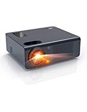Beamer - Artlii Energon Heimkino Beamer mit Zoomfunktion HD Video Projektor 1080p Unterstützung Kompatibel mit TV-Stick, Chromecast, Smartphone, Laptops, PS4 Für Netflix Video/Film Unterhaltung Spiele