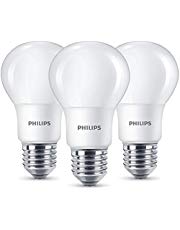 Philips LED Lampe ersetzt 60W, EEK A+, E27, warmweiß (2700K), 806 Lumen, matt, Dreierpack