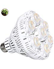 SANSI LED Pflanzenlampe Vollspektrum 15W E27 Pflanzenlicht Tageslichtweiß, Voller Zyklus Wachstumslampe für Gewächshäusern,Innengärten,GrowBox,Zimmerpflanzen,Hydroponische Pflanzen
