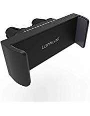 Lamicall Handy Autohalterung, Auto Vent Halterung : Universal 360 Grad Drehung KFZ Lüftung Halter für Phone Xs Max, XR, X, 8, 7, 6S, Samsung S10 S9 S8 S7 S6, Huawei, andere Smartphone - Schwarz