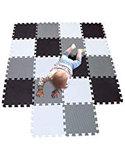 MQIAOHAM babymatten bodenmatte Kinder Matte Play puzzelmatten puzzlematten schadstofffrei spielmatte Teppich