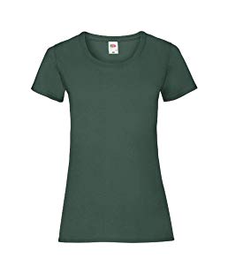 Fruit of the Loom - Lady-Fit Valueweight T - Modell 2013 XL,Bottle Green