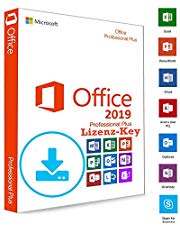Microsoft® Office 2019 Professional Plus DOWNLOAD + LIZENZ KEY - E-Mail Versand - 32 / 64 Bit - 1 Aktivierung / 1 PC + Anleitung von U-S-B Unleashed-Shop-Bolt®