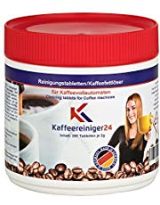 K Kaffeereiniger24 Reinigungstabletten für Kaffeevollautomaten geeignet für Jura, Siemens, Melitta, Krups, Bosch.Made in Germany