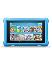 Fire HD 8 Kids Edition-Tablet, 8-Zoll-HD-Display, 32 GB, blaue kindgerechte Hülle