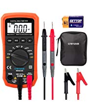 Crenova MS8233D Automatisch Digital Multimeter Tragbare Prüfvorrichtung für Zuhause mit LCD-Anzeige und Hintergrundlicht